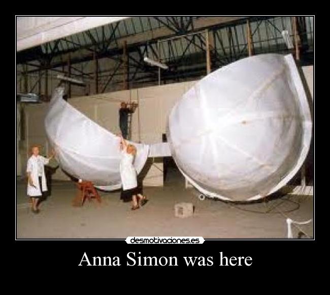 Anna Simon was here - 