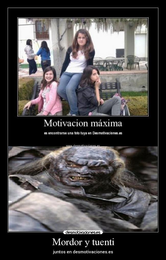 Mordor y tuenti - 