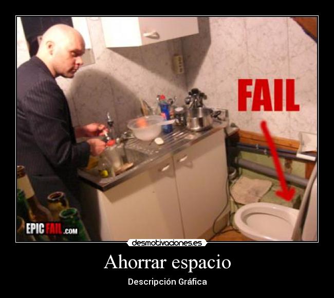 Ahorrar espacio - Descripción Gráfica