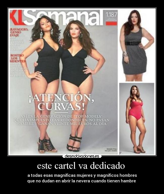 este cartel va dedicado -