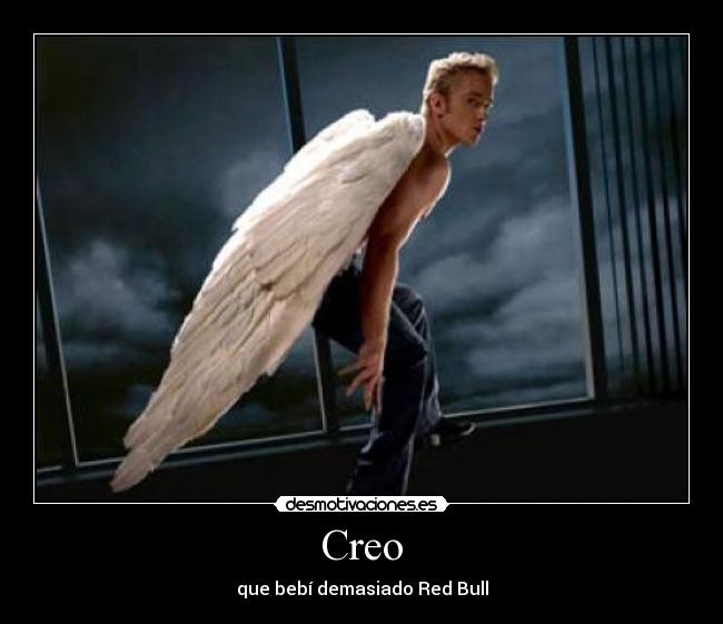 Creo - que bebí demasiado Red Bull