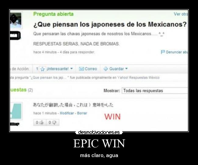 EPIC WIN -