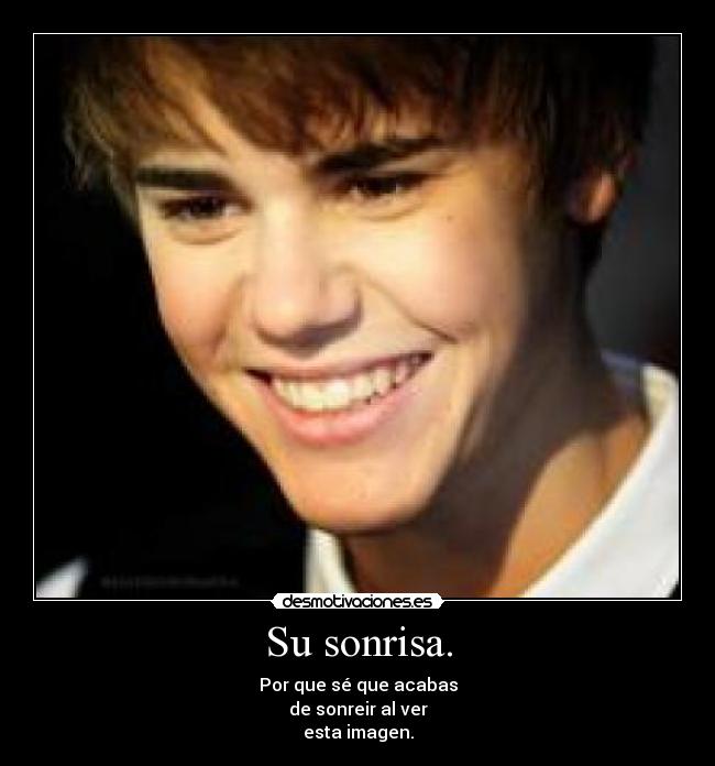 Su sonrisa. - 