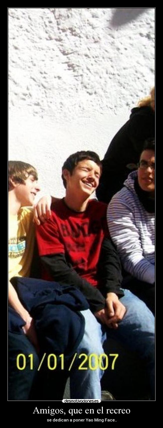 Amigos, que en el recreo - 