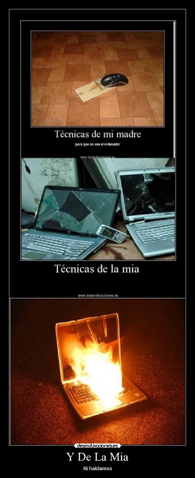 carteles computadora desmotivaciones