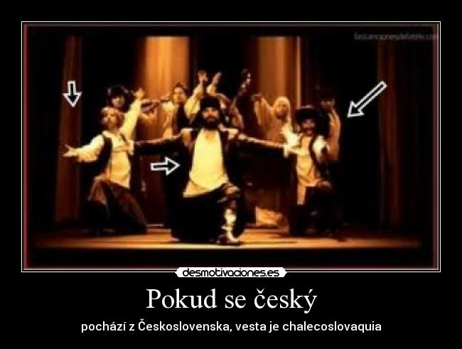 Pokud se český - pochází z Československa, vesta je chalecoslovaquia