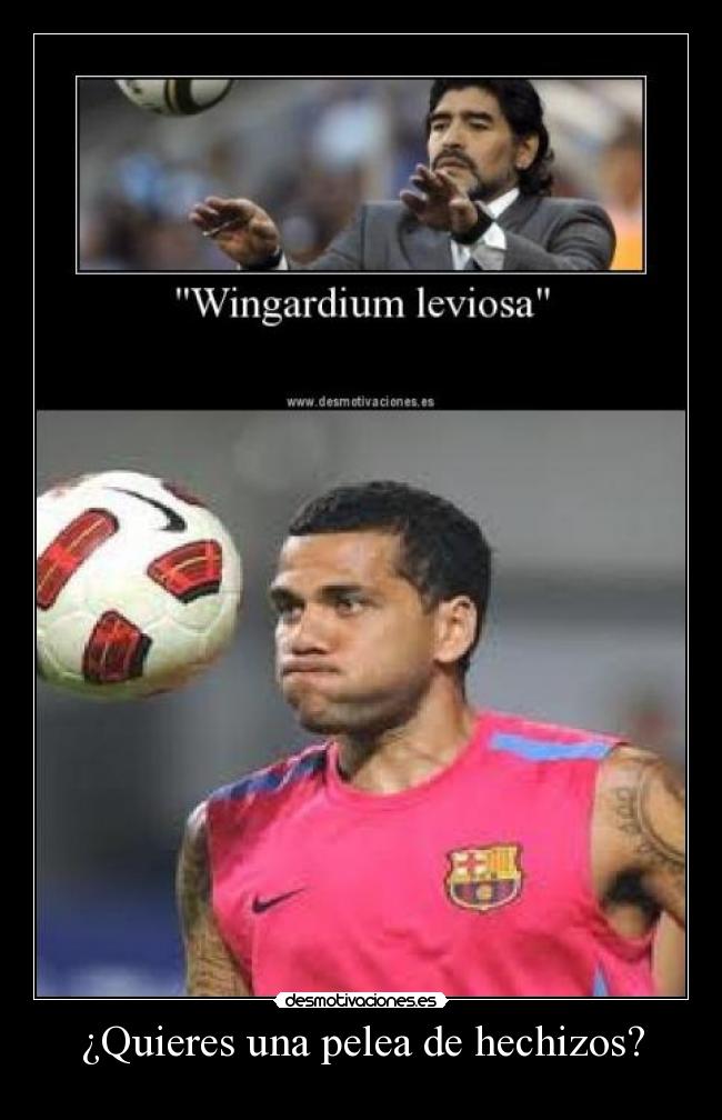 ¿Quieres una pelea de hechizos? -