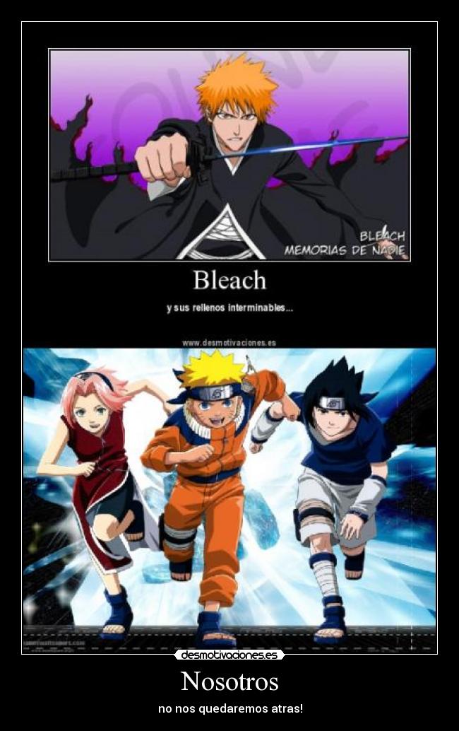 Nosotros - no nos quedaremos atras!