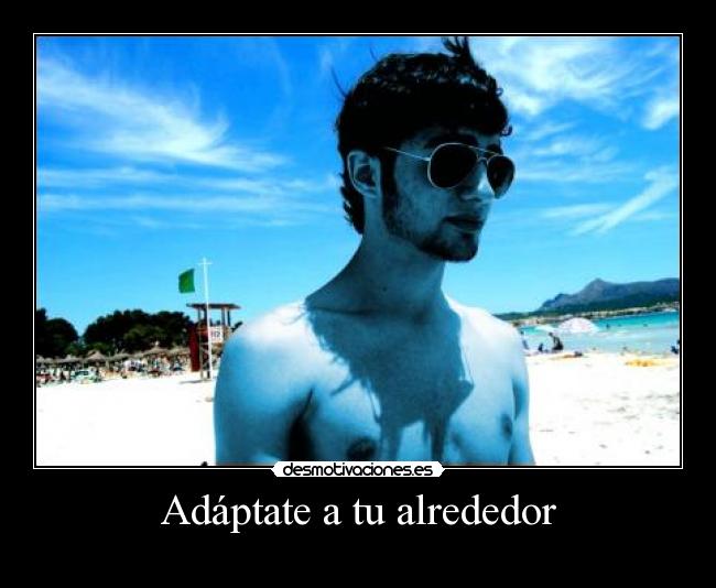 Adáptate a tu alrededor -