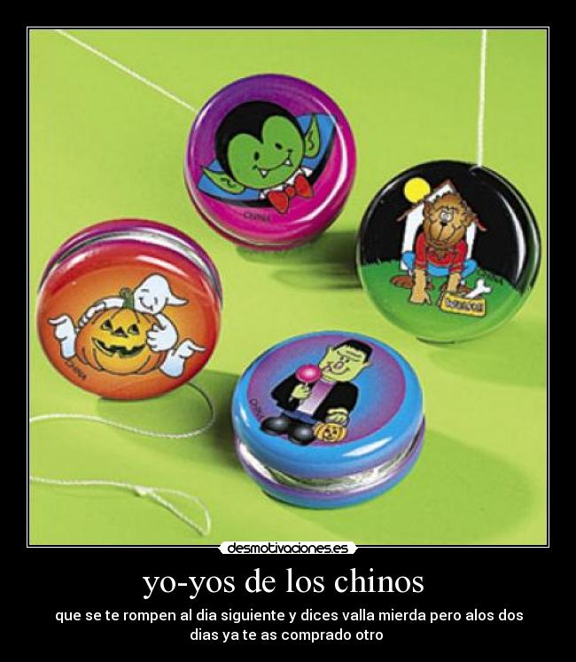 yo-yos de los chinos  - 