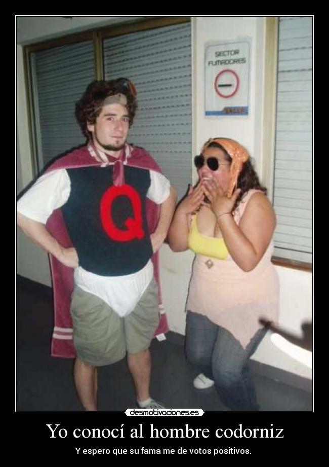 Yo conocí al hombre codorniz - 