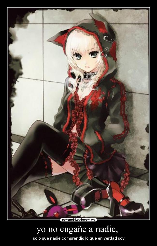 yo no engañe a nadie, -