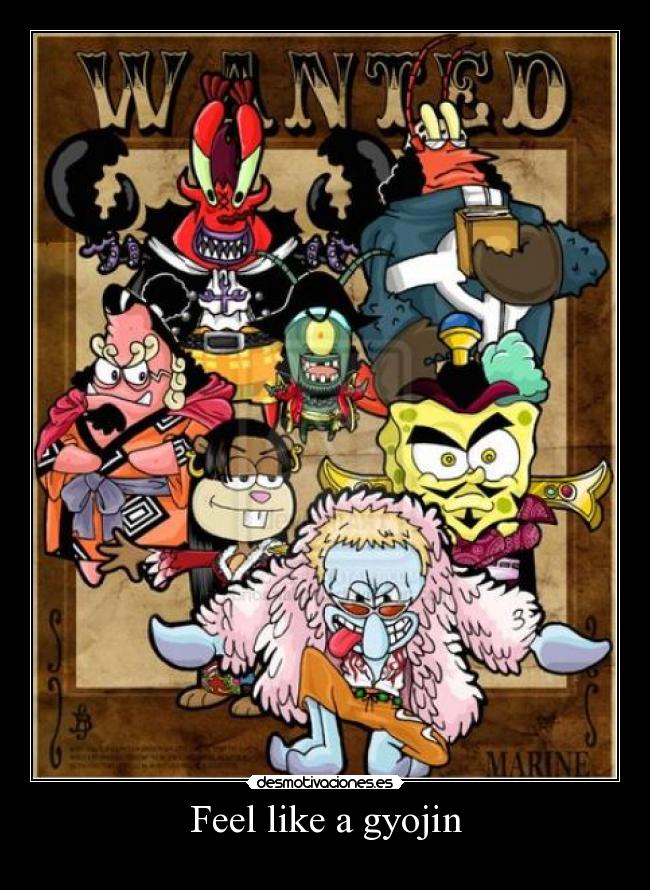 Feel like a gyojin -