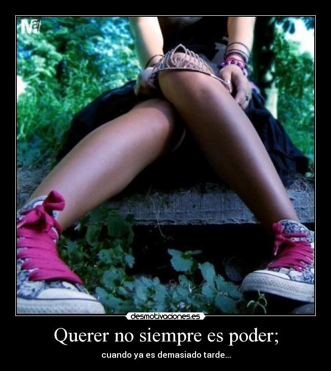 carteles tarde desmotivaciones