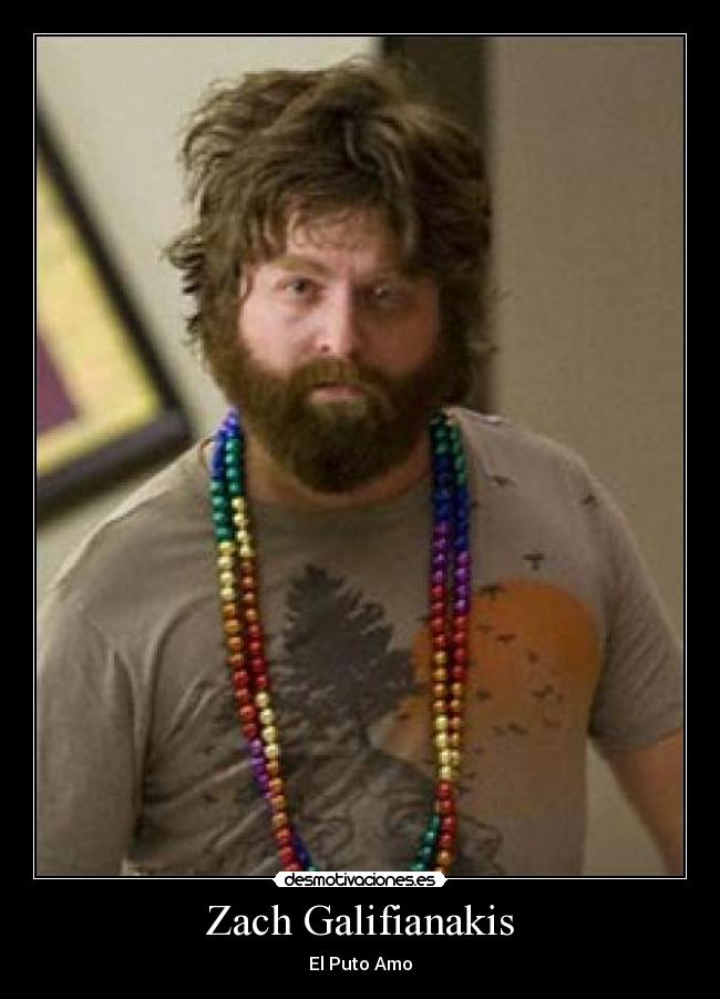 Zach Galifianakis - El Puto Amo
