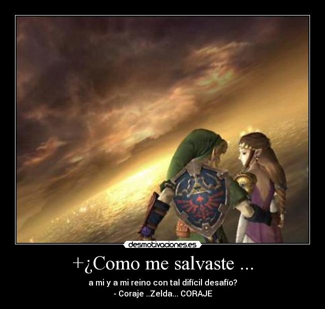 carteles zelda link desmotivaciones