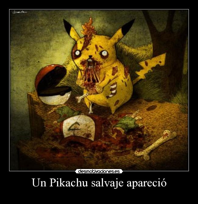 Un Pikachu salvaje apareció - 