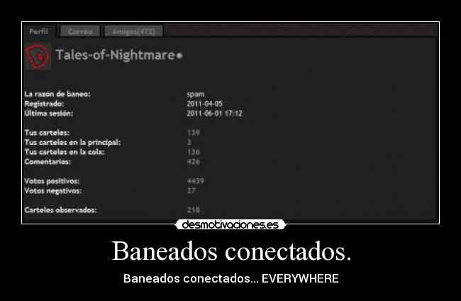 Baneados conectados. - Baneados conectados... EVERYWHERE
