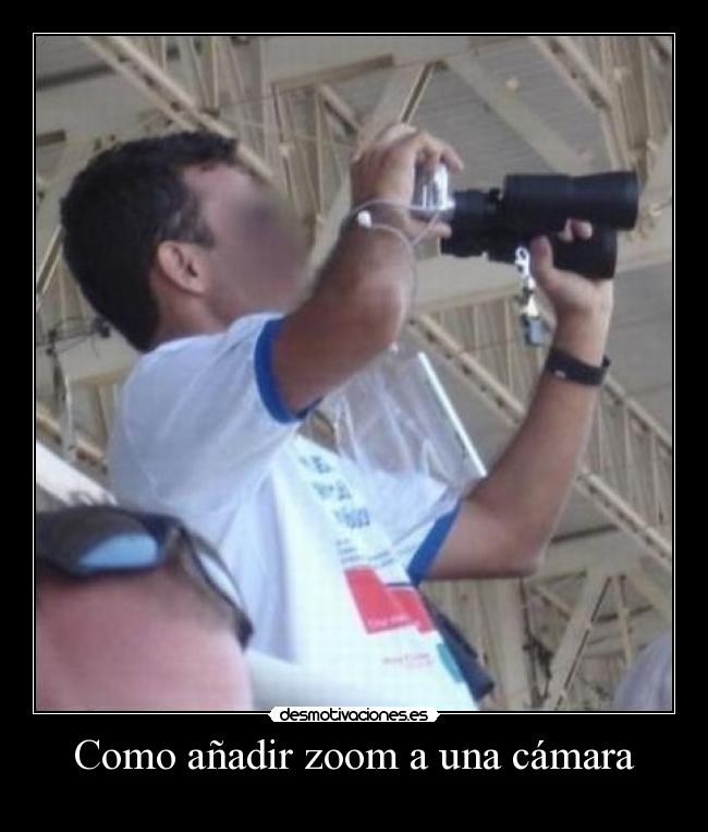 Como añadir zoom a una cámara - 