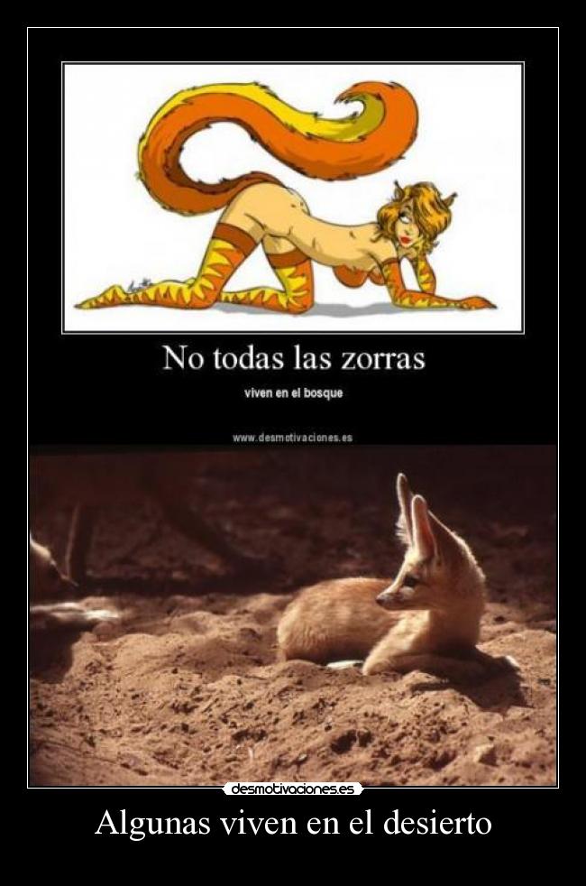 Algunas viven en el desierto -