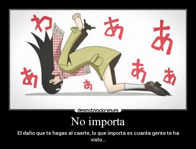 No importa - 