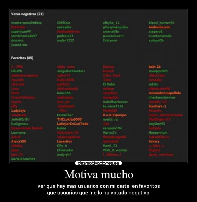 Motiva mucho - 