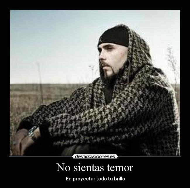 No sientas temor - 