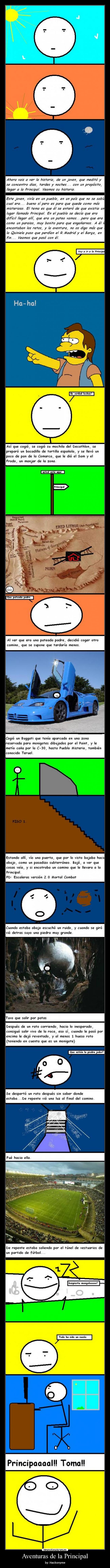 Aventuras de la Principal - by: Hackonyme