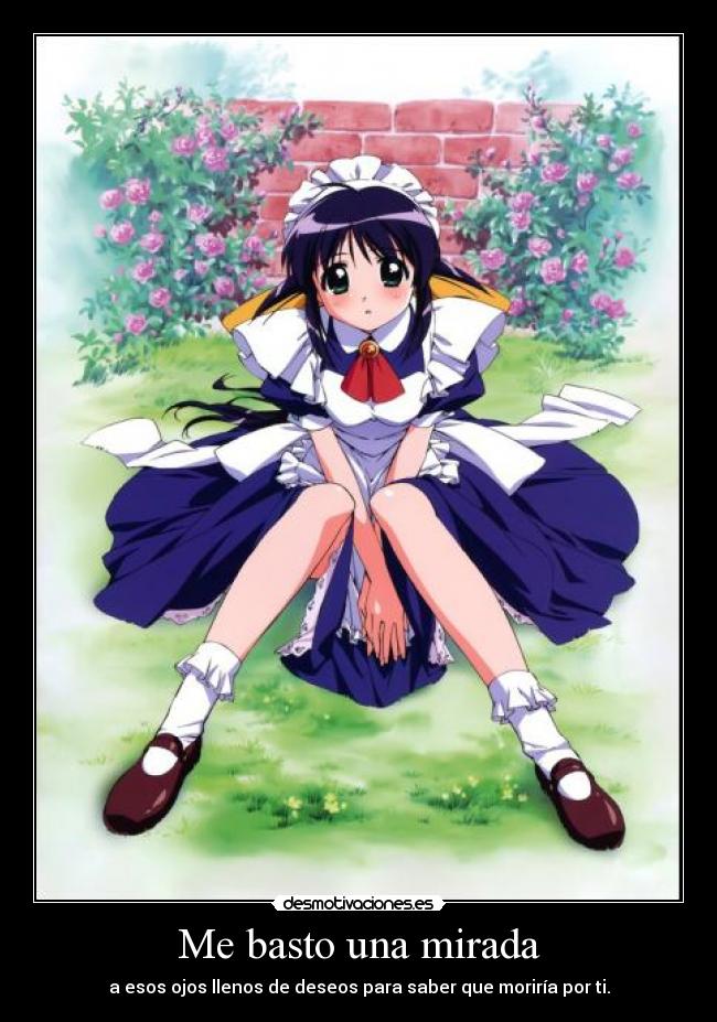 Me basto una mirada -