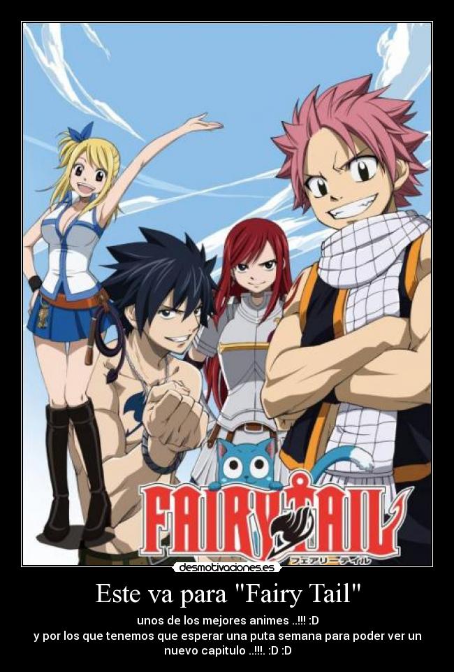 Este va para Fairy Tail -