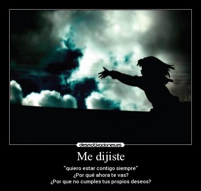 Me dijiste - 