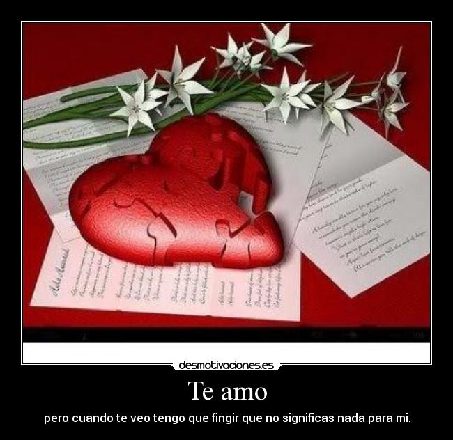 Te amo - 