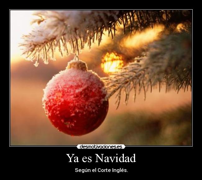 Ya es Navidad - 