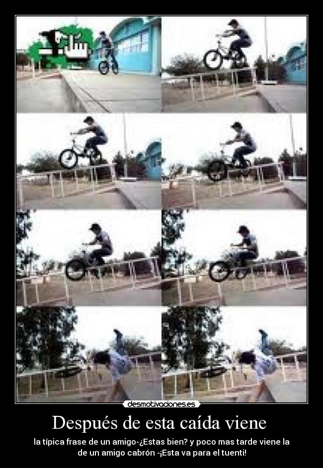 Después de esta caída viene -