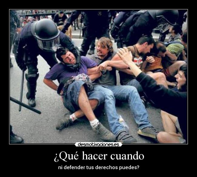 ¿Qué hacer cuando -