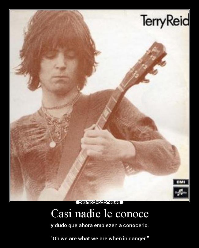 carteles terry reid musica guitarrista desmotivaciones