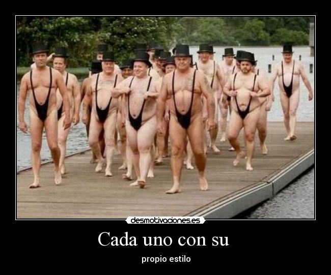 Cada uno con su -