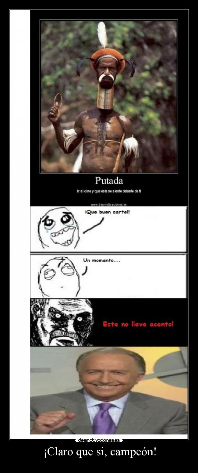 ¡Claro que si, campeón! - 