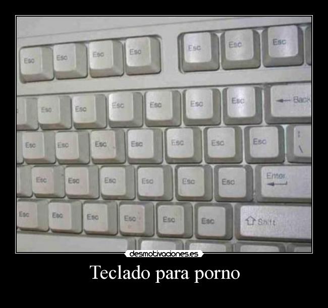 carteles teclado desmotivaciones