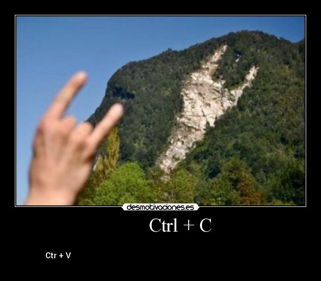 Ctrl + C -