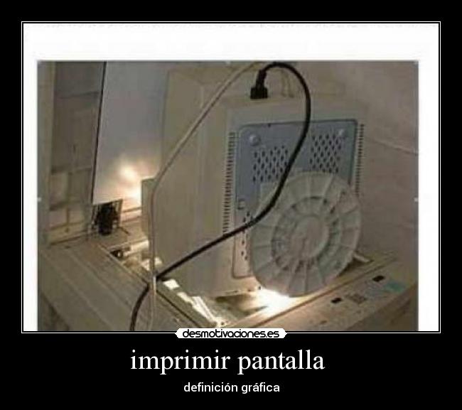 imprimir pantalla  - 