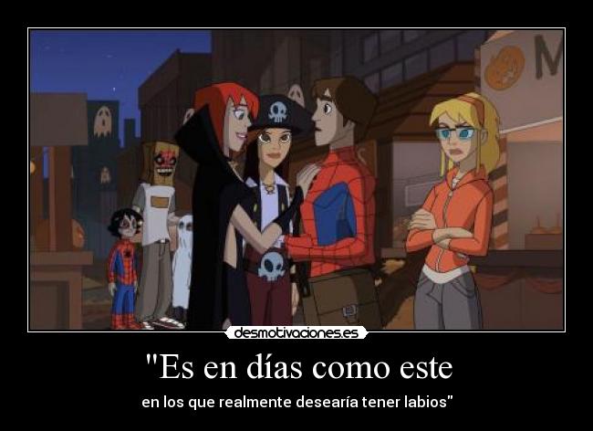 Es en días como este -