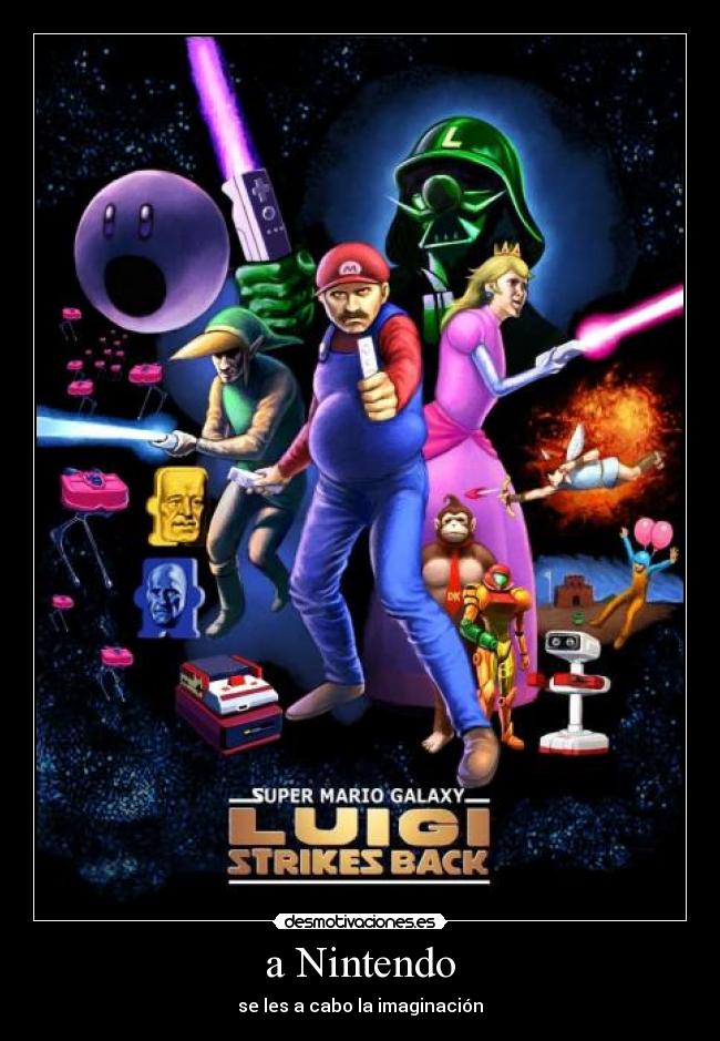 a Nintendo - se les a cabo la imaginación