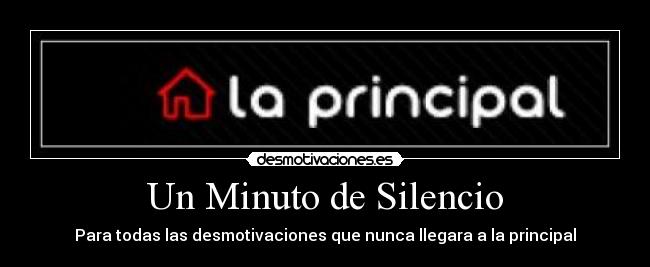 Un Minuto de Silencio - 