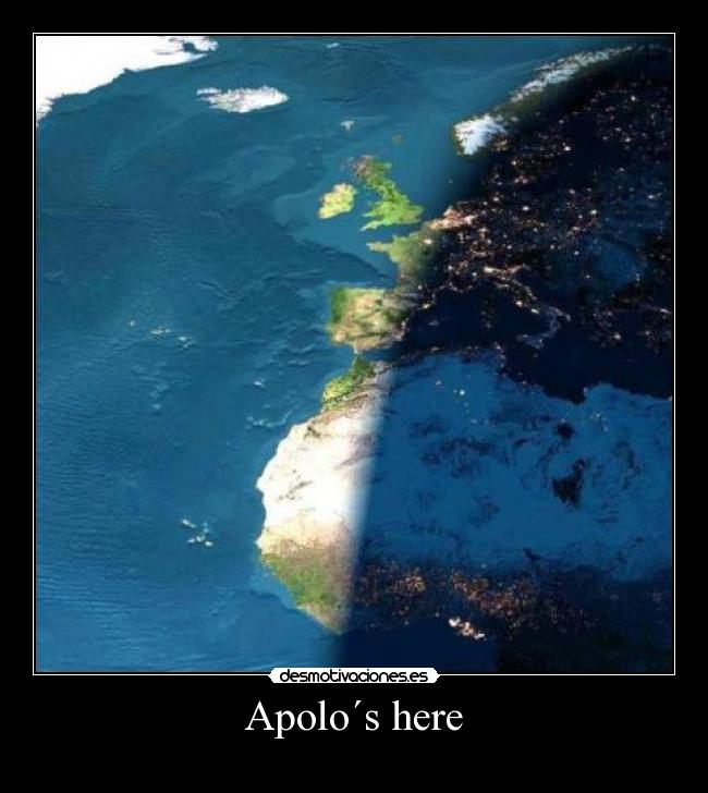 Apolo´s here -