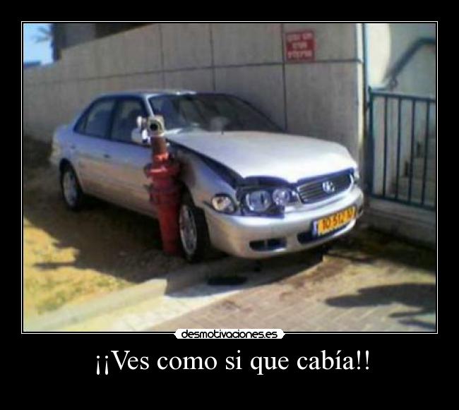 ¡¡Ves como si que cabía!! -