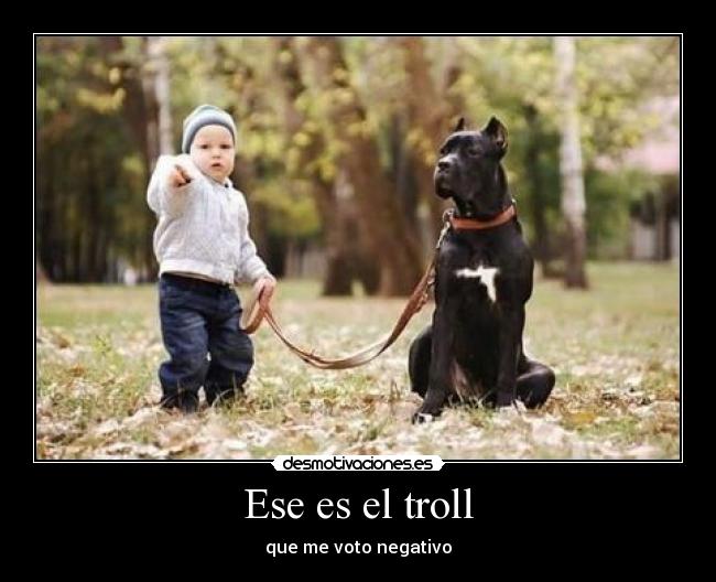 Ese es el troll - 