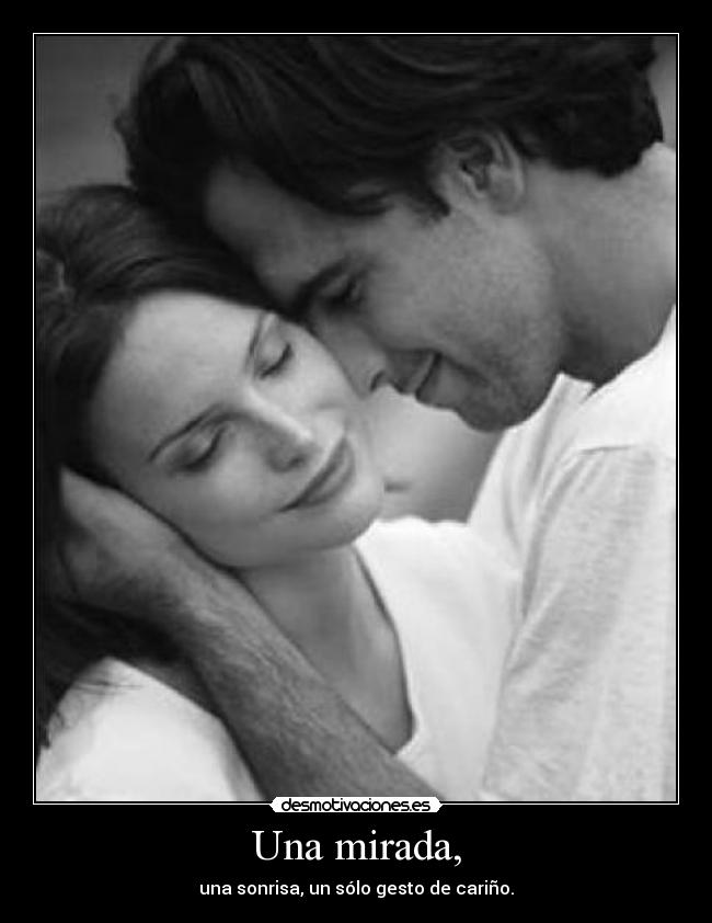Una mirada, - 