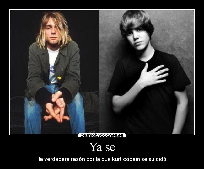 Ya se - la verdadera razón por la que kurt cobain se suicidó