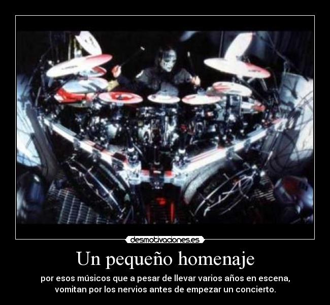 Un pequeño homenaje -